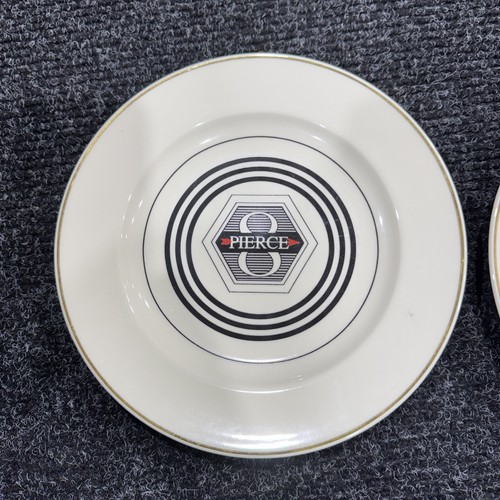 Pierce antique plates - antique,