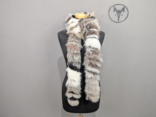 Luxury fur fox scarf - luxury,