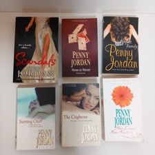 Penny Jordan Mills & Boon Mira Scandals Book Bundle 6 x Paperback