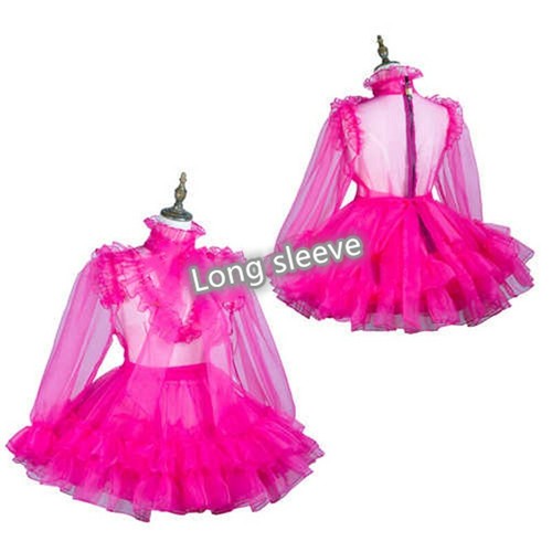 Sissy maid organza dress - sissy,