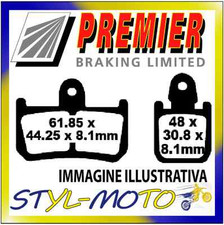 PREMIER YAMAHA XV 1700V Max (2S3) 2009 PREMIER ORGANIC FRONT BRAKE PADS