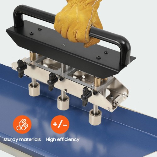 Three station edge roller - three-station,