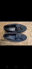 next boys Navy loafers