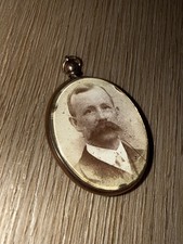 ANTIQUE 9ct GOLD MOUNTED