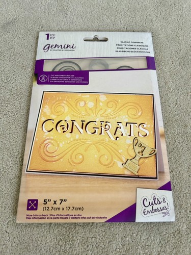 Classic congrats gemini cut - classic, ‘cut