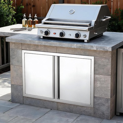 Bbq island storage door 304 - bbq,