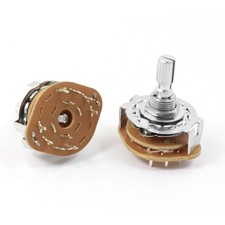 2 Pack 6mm Knurled Shaft Dia