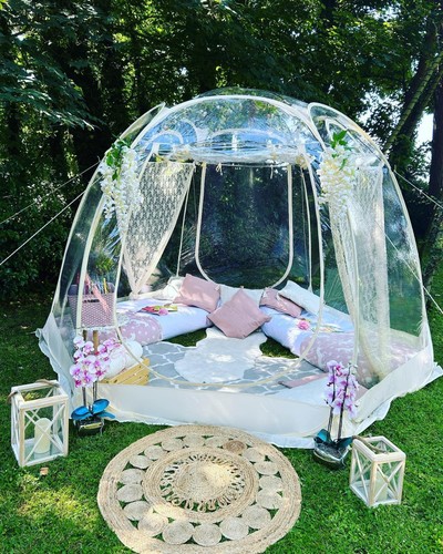 Luxury bubble tent garden - bubble,