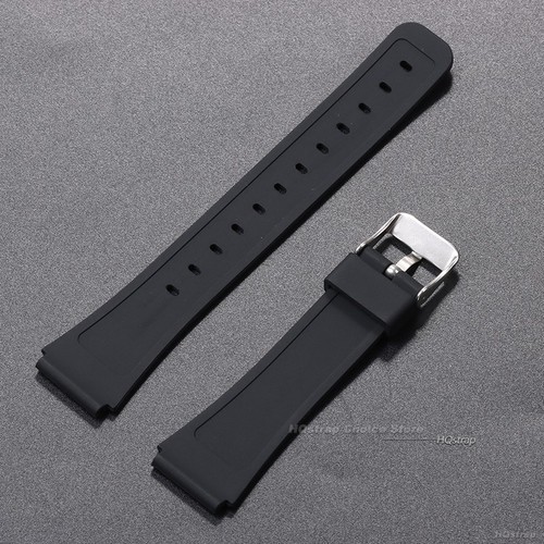 Watch strap flexible black - watch,