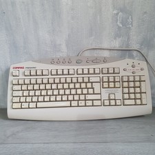 Vintage PC Keyboard COMPAQ PRESSARIO Beige P/S2 Input GYUR55SK Retro Gaming