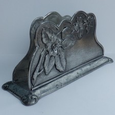 Art Nouveau Letter Rack Napkin