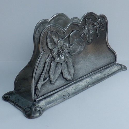 Art nouveau letter rack - nouveau,