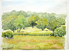 Modern watercolour painting