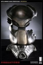 ? SIDESHOW PREDATORS - CLASSIC [BATTLE DAMAGED] 1:1 SCALE BIO-MASK #025/750