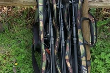 Patriot 10ft Padded 3 Rod Camo Holdall All Standard 10ft 2 PC Rods Fit RRP £85
