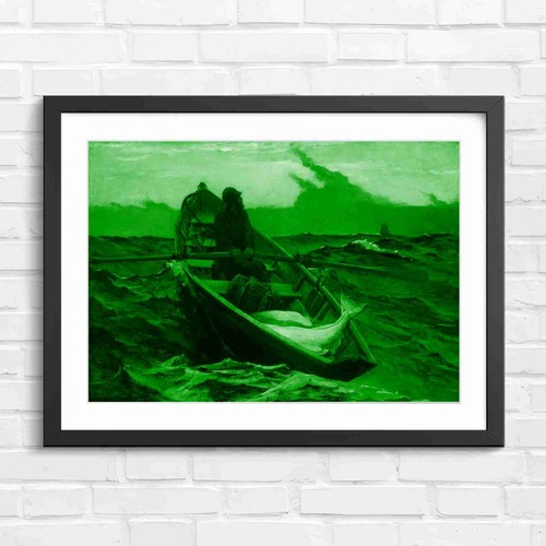 Fisherman rowing boat with - rowing,