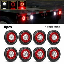 8X 4" Round LED Stop/Tail