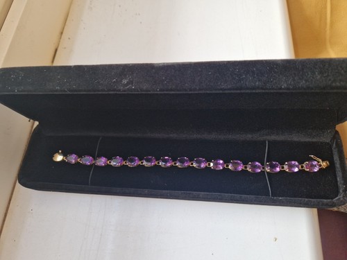14ct gold amethyst - 14ct,