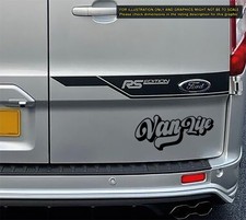 Van Life VW T5 RS Custom Transit Camper Vinyl Decals Stickers Side Back Window