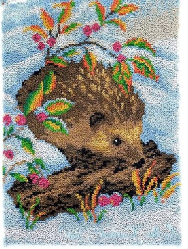 Latch hook rug - latch,