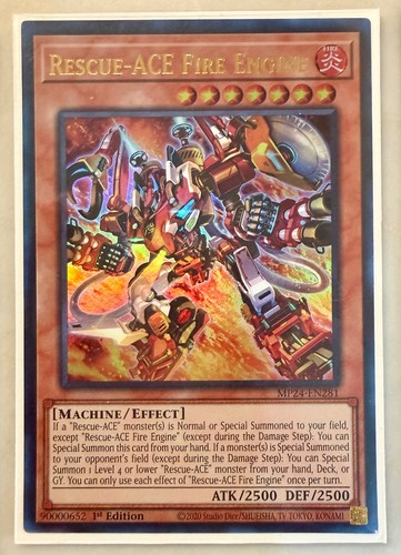 Yugioh rescue ace fire - yugioh!, engine