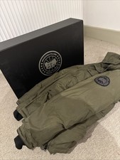 Canada Goose Auththentic XL Jacket Large Black Torque with Original Box & Manual