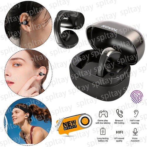 Wireless clip earbuds - clip, on