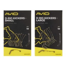 Avid D-Rig Kickers - Small Or Large -Carp Fishing Terminal Tackle -Free Delivery