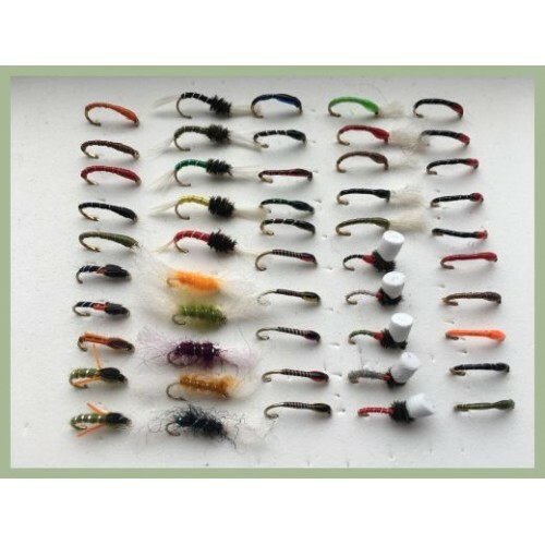 Trout flies buzzers bumper - 50,