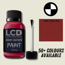 BMW Coral Red Leather Seat