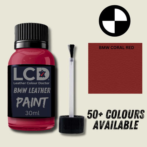 Bmw coral red leather seat - coral,