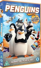 PENGUINES OF MADAGASCAR DVD NEW SEALED DREAMWORKS + FREE UK POST #PB