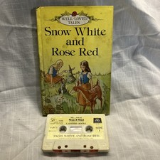 Snow White and Rose Red Ladybird Series with Pickwick Tell-a-Tale cassette 1983