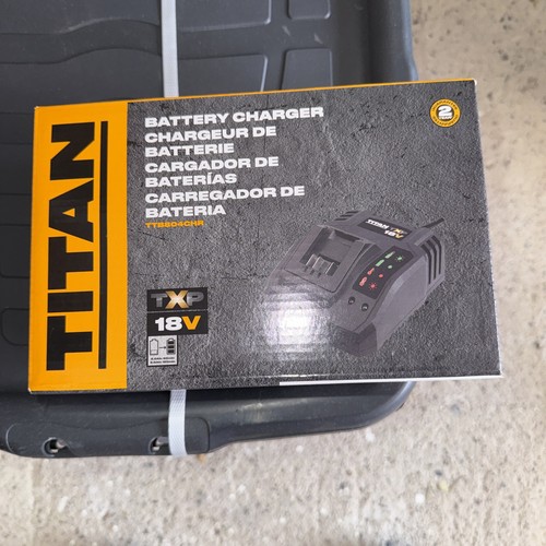 Titan 18v battery charger - titan, txp