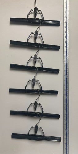 Trouser clamp hanger folding - hanger,