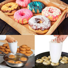 Donut Maker Dispenser Pastry Tool Baking Mold Creative Kitchen Gadget Bakeware
