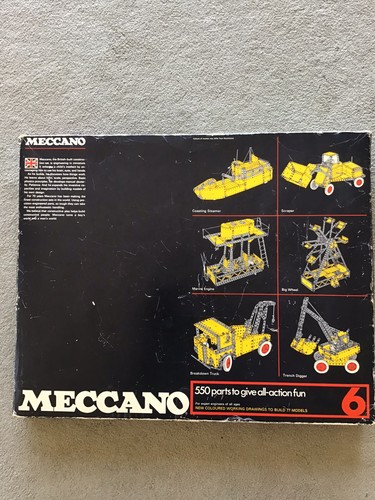 Vintage meccano set - meccano, no