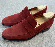 Suede Loafers Driving Shoes