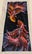 Completed cross stitch - stitch,