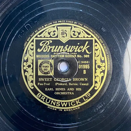 Schellack earl hines and his - schellack,
