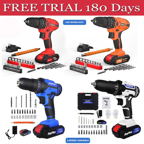 Battery cordless drill - battery,