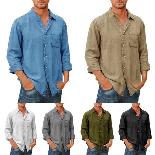Mens denim shirts - mens~denim,