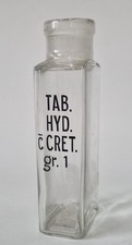 Antique Glass Apothecary