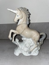 Vintage Unicorn Figurine John Buck Japanese Porcelain Ceramic Figurine