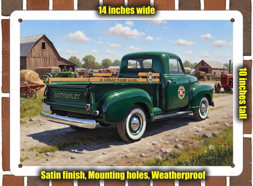 Metal sign 1949 chevrolet - sign,