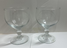 2 Vintage Rummer Glasses 16oz