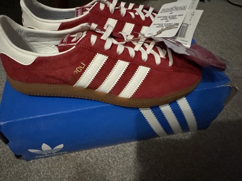 Adidas napoli size red and - 7,