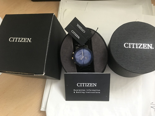 Citizen chronograph eco - citizen, eco-drive