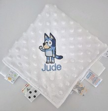 personalised Embroidered taggy