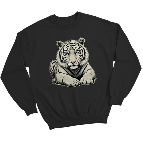 White tiger big cats - white,